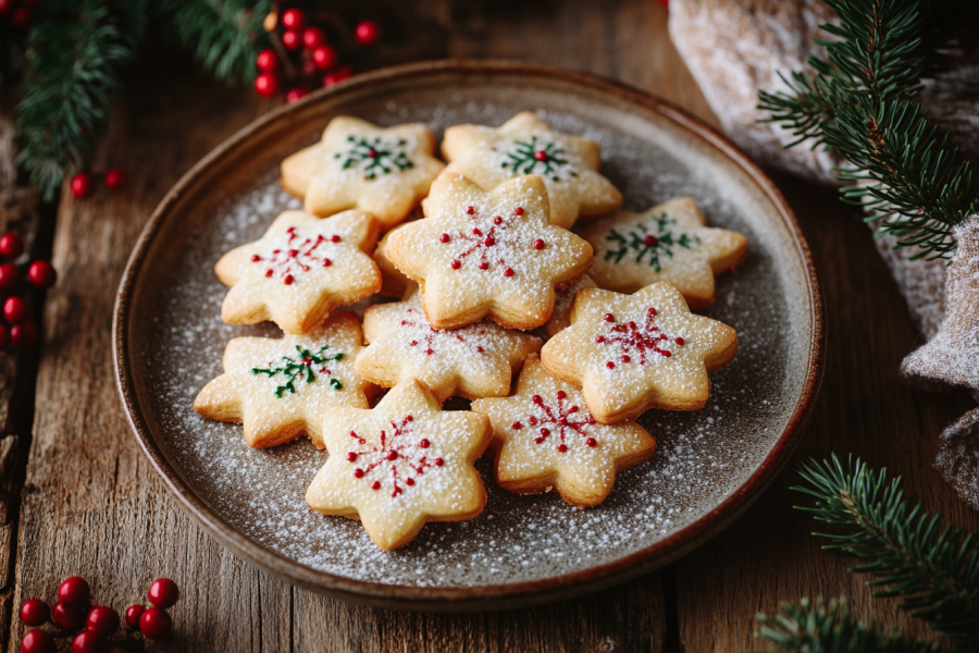 Vegane Weihnachts Kekse