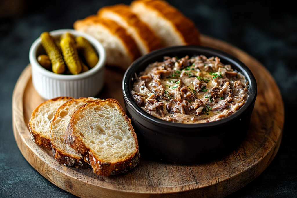 Rillettes sind eine französische Pastetenspezialität